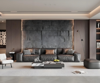 Modern A Living Room-ID:163712029