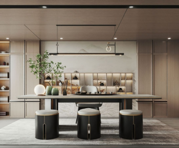 New Chinese Style Tea House-ID:115421069