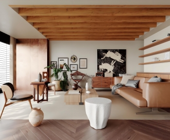 Modern A Living Room-ID:106826072