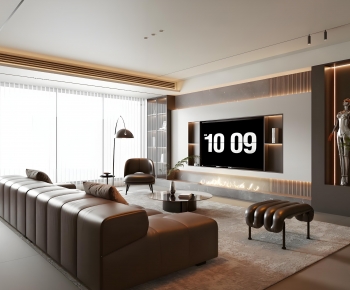 Modern A Living Room-ID:452125076