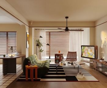 Modern A Living Room-ID:794452912