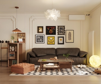French Style A Living Room-ID:529732945