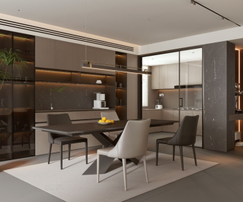 Modern Dining Room-ID:824666029