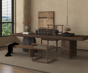 Wabi-sabi Style Tea Tables And Chairs-ID:201330904