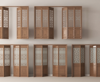 Chinese Style Door-ID:592477081