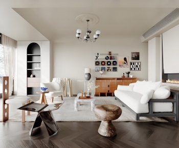 Modern A Living Room-ID:105633978