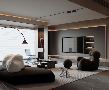 Modern A Living Room-ID:654397011