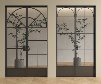 French Style Sliding Door-ID:451051951