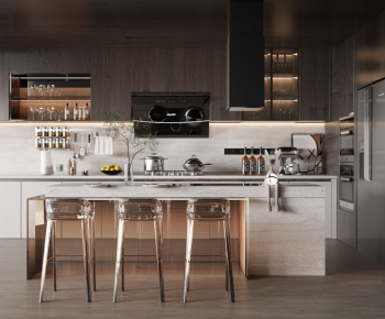 Modern Open Kitchen-ID:601060421