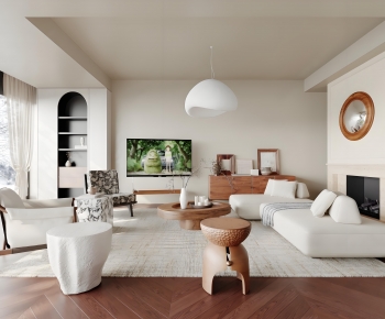 Modern A Living Room-ID:807750217