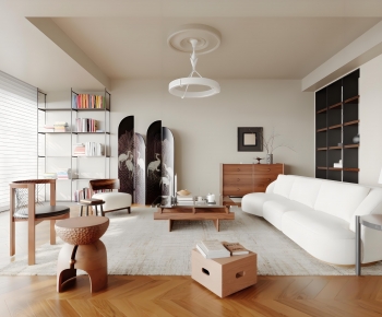 Modern A Living Room-ID:244581947