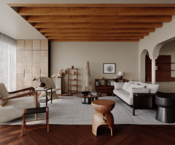 Modern A Living Room-ID:148957974