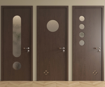 French Style Single Door-ID:646596915