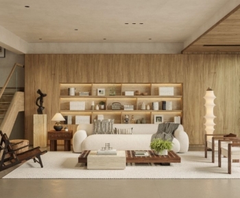 Modern A Living Room-ID:344237095