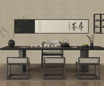 New Chinese Style Tea Tables And Chairs-ID:111110239