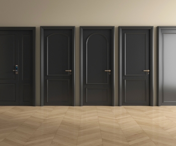 French Style Single Door-ID:451245072