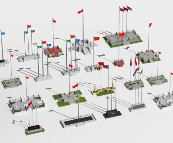 Modern Building Component-ID:354125029