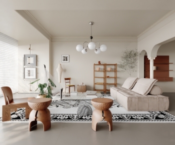 Modern A Living Room-ID:958605059