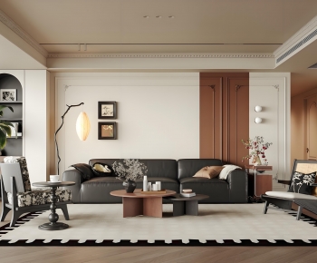 French Style A Living Room-ID:521595001
