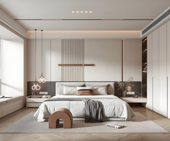 Modern Bedroom-ID:283399114