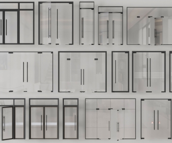 Modern Double Door-ID:131199456