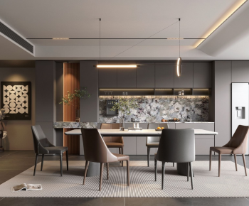 Modern Dining Room-ID:515801911