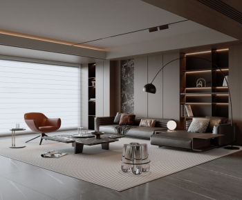 Modern A Living Room-ID:719360111