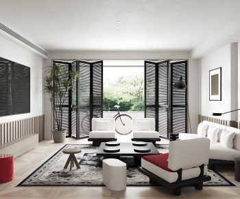 Modern A Living Room-ID:558800796