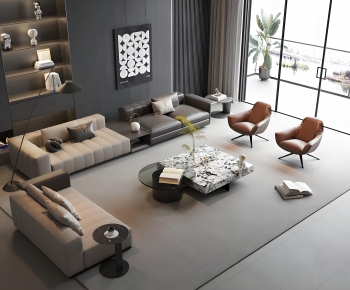 Modern Sofa Combination-ID:618767022