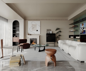 Modern A Living Room-ID:119239094