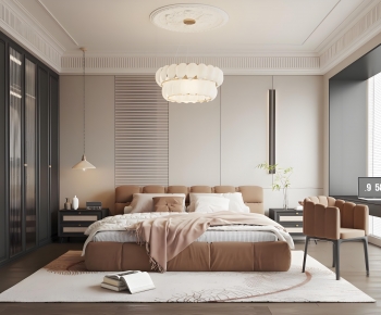French Style Bedroom-ID:741194011