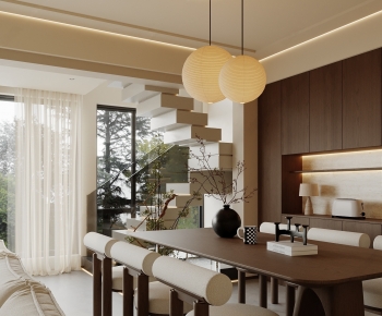 Modern Dining Room-ID:760709057