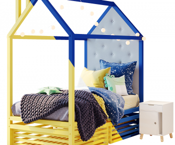 Modern Child's Bed-ID:257608893