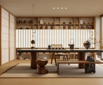 Wabi-sabi Style Tea House-ID:122869058