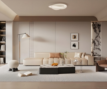 Modern A Living Room-ID:625072009