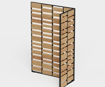 Modern Wooden Screen Partition-ID:250307085