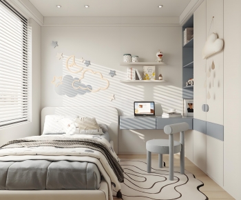 Modern Boy's Room And Son's Room-ID:853122953