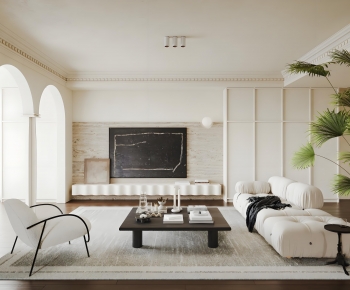 Modern A Living Room-ID:486740112