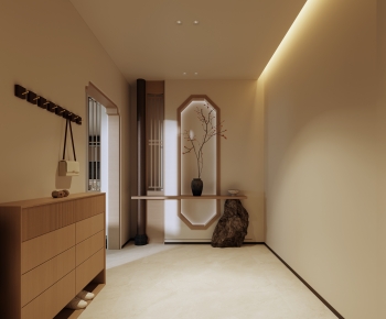 New Chinese Style Hallway-ID:542994988