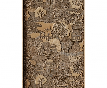 Chinese Style Wall Decoration-ID:146362071