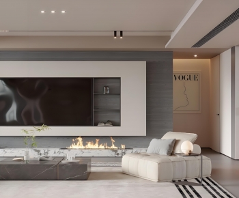 Modern A Living Room-ID:350886112