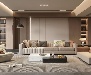 Modern A Living Room-ID:109718087