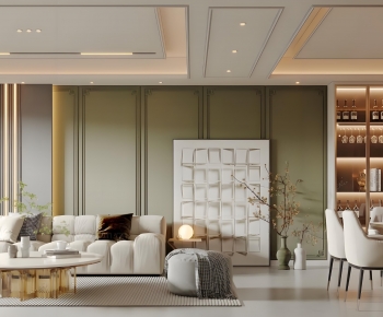 French Style A Living Room-ID:125809912