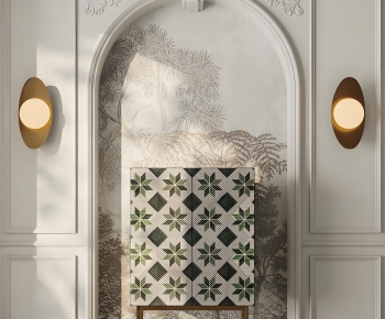 French Style Decorative Cabinet-ID:879137996