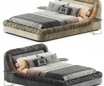 Modern Double Bed-ID:494412907