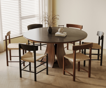 Modern Dining Table And Chairs-ID:718195927