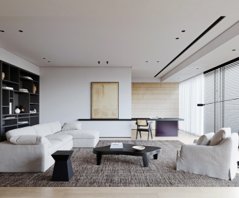 Modern A Living Room-ID:982566128