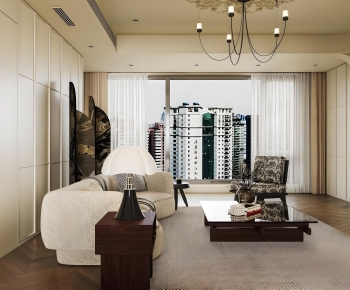 French Style A Living Room-ID:735515121