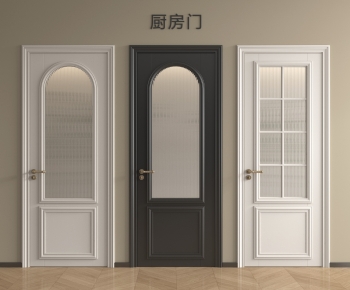 French Style Single Door-ID:147124053