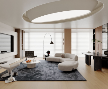 Modern A Living Room-ID:675692086